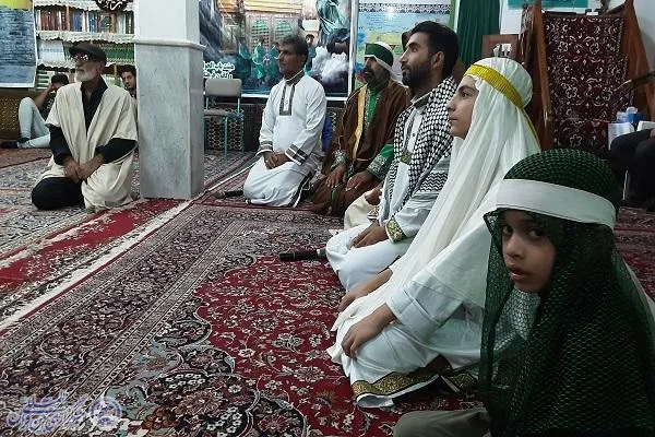 هشتمین شب از برگزاری چهاردهمین سوگواره تعزیه «غریب» شهرستان نور