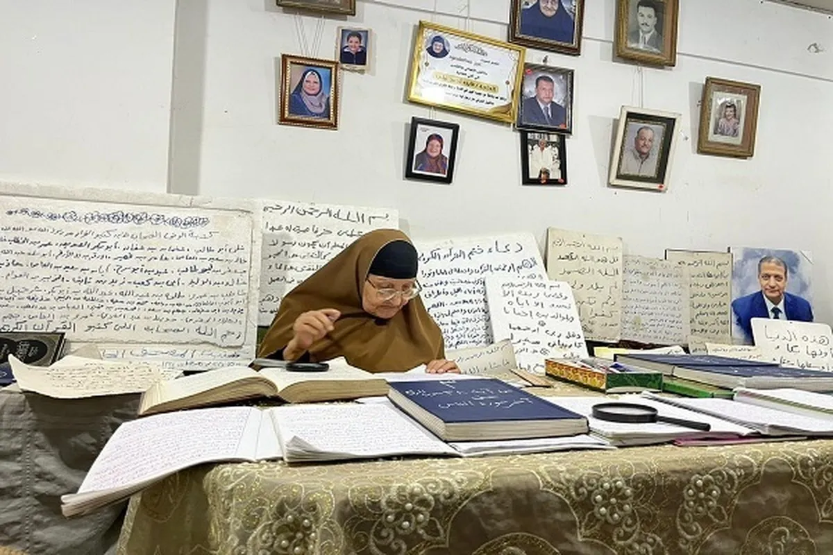 Wata tsohuwa 'yar kasar Masar ta rubuta dukkan kur'ani a cikin watanni 10