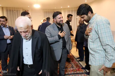 دیدار جمعی از فرزندان شهدا با خانواده شهید صیاد شیرازی