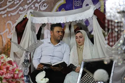 جشن ازدواج چهار زوج اهوازی