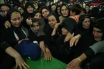 تشییع پیکر دو شهید گمنام در الشتر و نورآباد