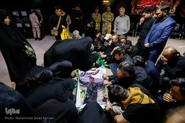 وداع با شهید محمود حیدری مدافع حرم فاطمیون