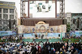 برگزاری جشن بزرگ عید غدیر در میدان امام حسین(ع)

