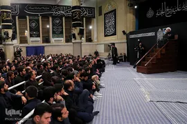 مراسم عزاداری اربعین حسینی با حضور هیئت‌های دانشجویی در حسینیه امام خمینی(ره)