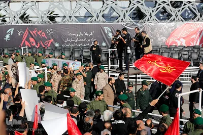 مراسم تشییع پیکر مطهر شهید محسن حججی در تهران
