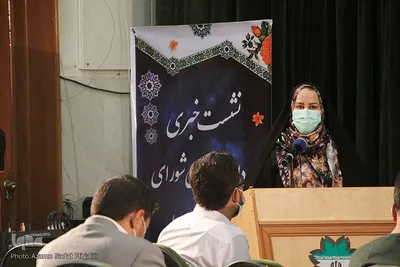 نشست خبری نقوی شهردار و اعضای شورای اسلامی شهر میبد‎‎