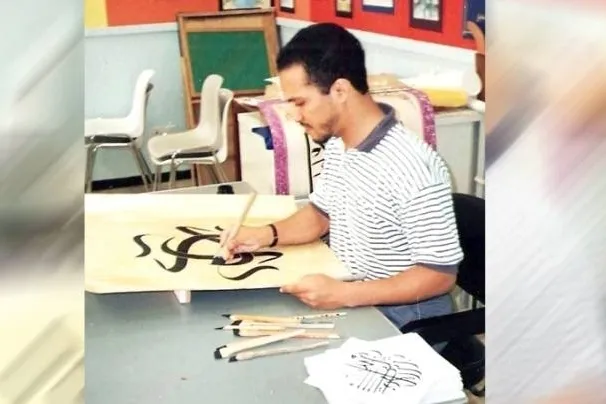 Algerian Artist’s Quranic Calligraphy Works Draw Admiration