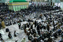 مراسم چهلمین روز درگذشت آیت‌الله اکبر هاشمی رفسنجانی
