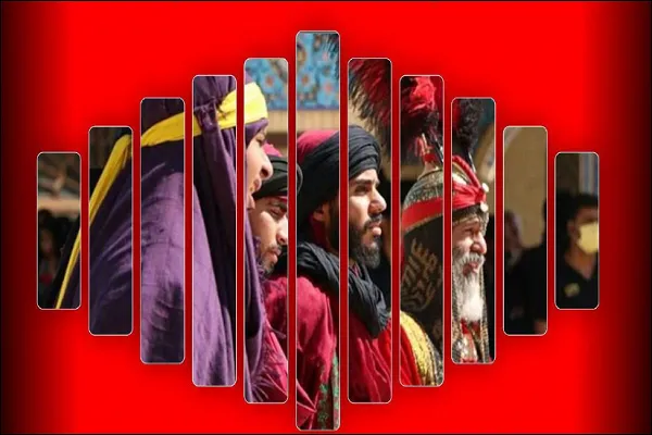 اجرای تعزیه گروه «امام رئوف» در سوئد