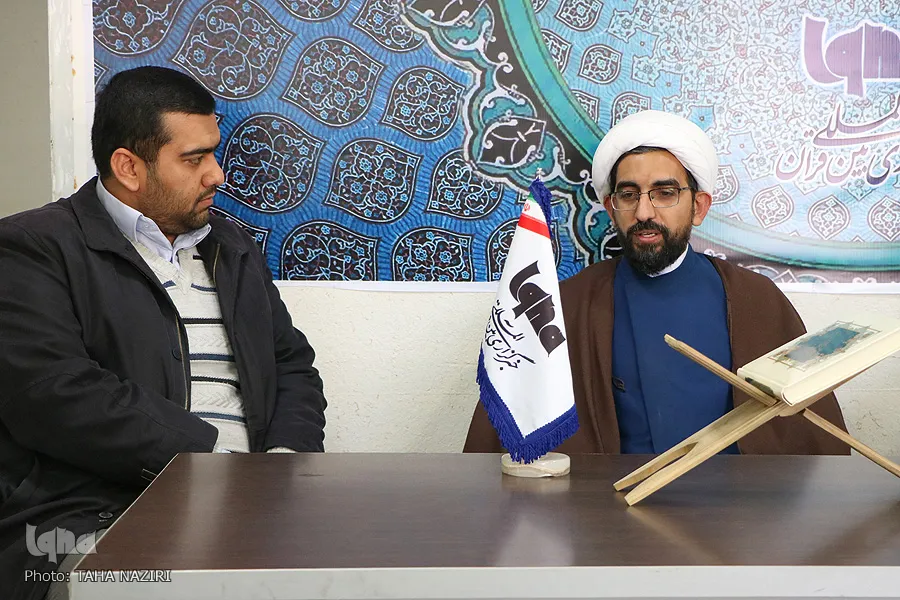 بازدید مسئول دفتر نمايندگی مقام معظم رهبری در دانشگاه اراک از خبرگزاری ایکنا