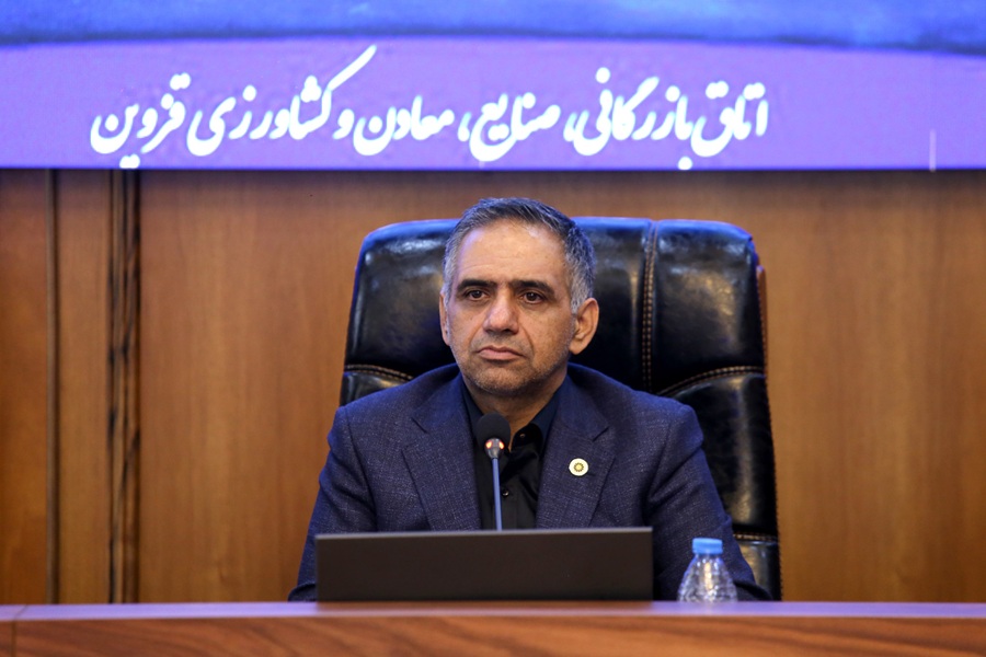 مهدی عبدیان رئیس اتاق بازرگانی قزوین