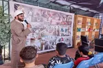 موکب «کتابخانه حسینی» در مرز تمرچین پیرانشهر‎