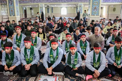 محفل انس با قرآن دانش آموزی در اهواز 
