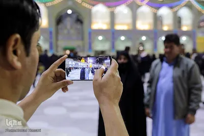 آیین بازگشایی صحن انقلاب اسلامی حرم مطهر امام رضا علیه‌السلام