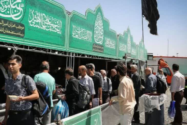 برپایی ۳ موکب توسط،اوقاف لرستان در مسیر تردد زائران رهبر شهید