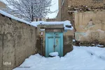 اولین بارش برف در همدان‎