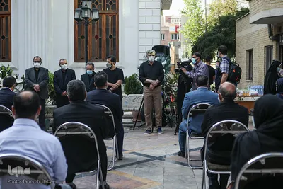 مراسم یادبود مهشاد کریمی خبرنگار فقید ایسنا