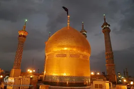  حرم مطهر و نورانی کریمه اهل بیت(ع)، حضرت فاطمه معصومه(س) در شهر مقدس قم