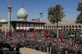 تشیع پیکر شهدای حادثه تروریستی حرم شاهچراغ(ع)-2