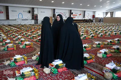 رزمایش مواسات و کمک مؤمنانه در مشهد
