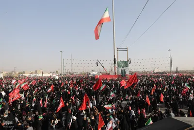 تشییع رهبر شهید در قم