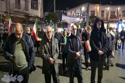 حماسه آفرینی مردم بابلسر همزمان با حمله رژیم امریکایی صهیونیستی به شهر بابلسر 
