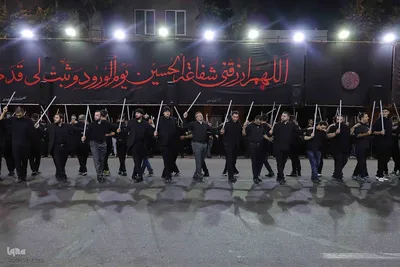 مراسم شاه حسین گویان تبریز