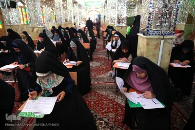 مرحله استانی بخش معارفی چهل و یکمین دوره مسابقات سراسری قرآن کریم در آستان مقدس امامزاده حسن(ع) تهران