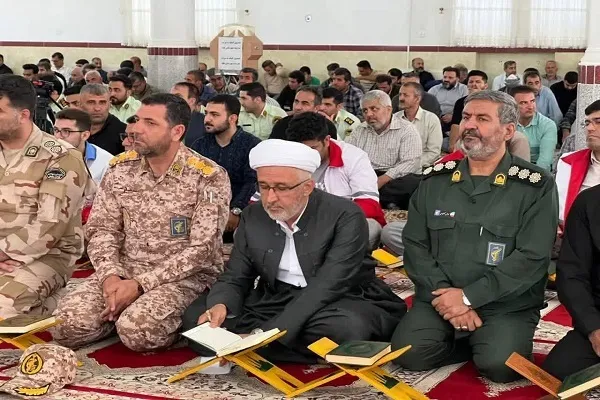 گرامیداشت شهدای وطن در بانه؛ یادمان ایستادگی مقابل تجاوز اسرائیل