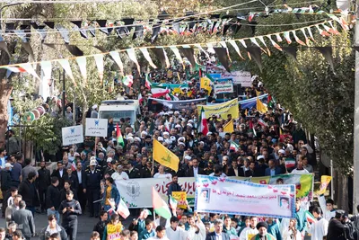 راهپیمایی ۱۳ آبان در کرج‎