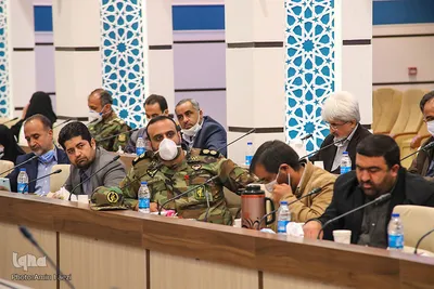 نشست قرارگاه بهداشت و سلامت آستان مقدس شاهچراغ(ع)