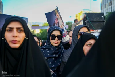 حرکت دسته عزاداری به مناسبت شهادت شهید جمهور و یاران