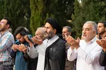 برگزاری مراسم نیایش در گلستان شهدای اصفهان به نیت پیروزی مقاومت فلسطین