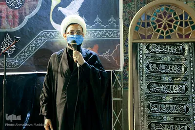 برگزاری مراسم سوگواری دهه آخر ماه صفر در مسجد تاریخی نصیرالملک شیراز‎‎