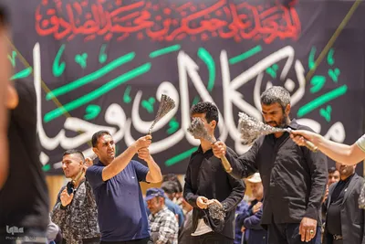 مراسم سالگرد شهادت حضرت امام جعفر صادق(ع) در حرم شاهچراغ(ع)‎