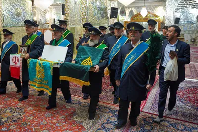 آیین«میثاق امت با امام» در حرم شاهچراغ(ع)