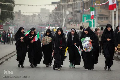 راهپیمایی 22 بهمن در اهواز 