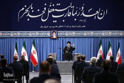 دیدار فرماندهان و کارکنان نیروی هوایی ارتش با رهبر انقلاب