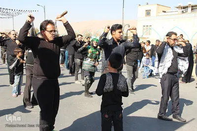 سوگواري «جاماندگان از اربعين» در حرم شاهچراغ(ع)
