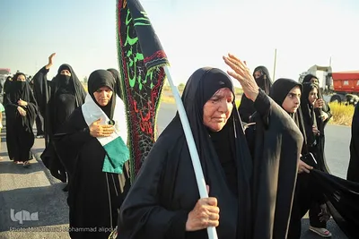 حرکت زائران اربعین از الهایی