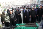 تشییع پیکر آیت الله علاقه بند در یزد