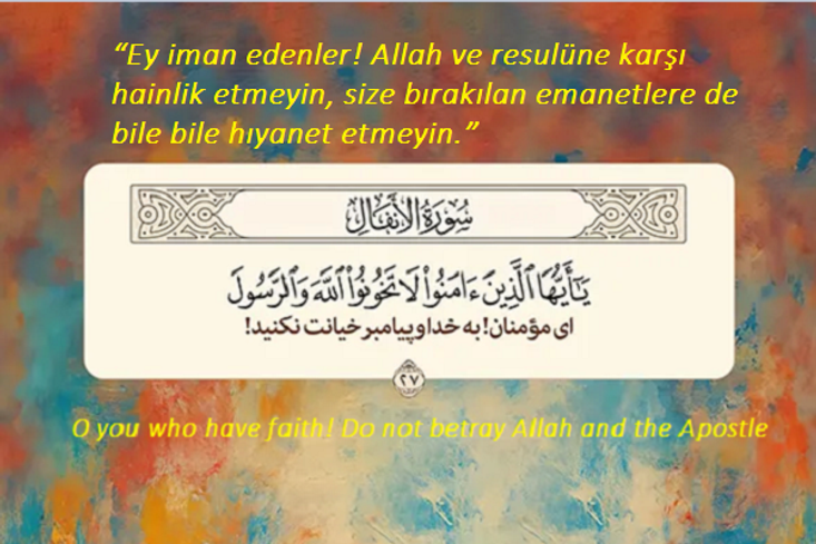 Hainlik etmeyin