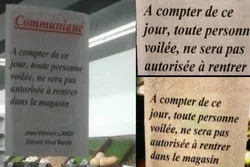 Nîmes: Laden verbietet verschleierten Frauen Zutritt - Behörden ermitteln