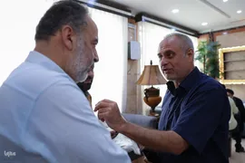 دیدار صمیمی سرپرست حجاج ایرانی با زائران کشورمان درمدینه منوره