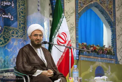 گردهمایی علما و روحانیون با حضور حجت‌الاسلام علی اکبری در بیرجند