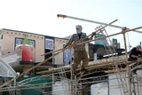 آغاز برپایی موکب مسجد جمکران در عمود 1090 طریق الحسین