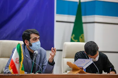 نشست خبری جوانترین نماینده کشور‎
