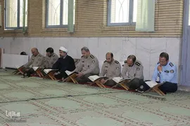 محفل انس با قرآن كريم در مركز آموزش عالی سازمان عقيدتی سياسی ارتش