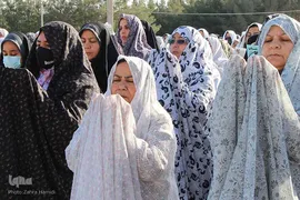 نماز عید سعید فطر در مصلی المهدی بیرجند