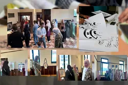 خطاطوا البوسنة والهرسك يستعرضون أعمالهم القرآنية